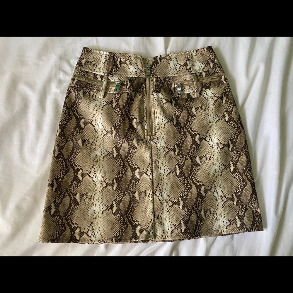 TIGER MIST LENNON SKIRT (Snake Skin)